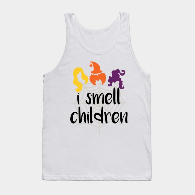 I SMELL CHILDREN, Halloween for women, SANDERSON SISTERS LOVERS Tank Top by Myteeshirts